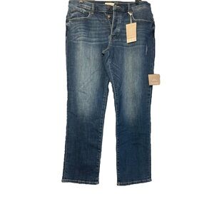 🔥Oliver Logan | Women’s Ludlow Mid-Rise Jeans | Button Fly | 30 | NWT